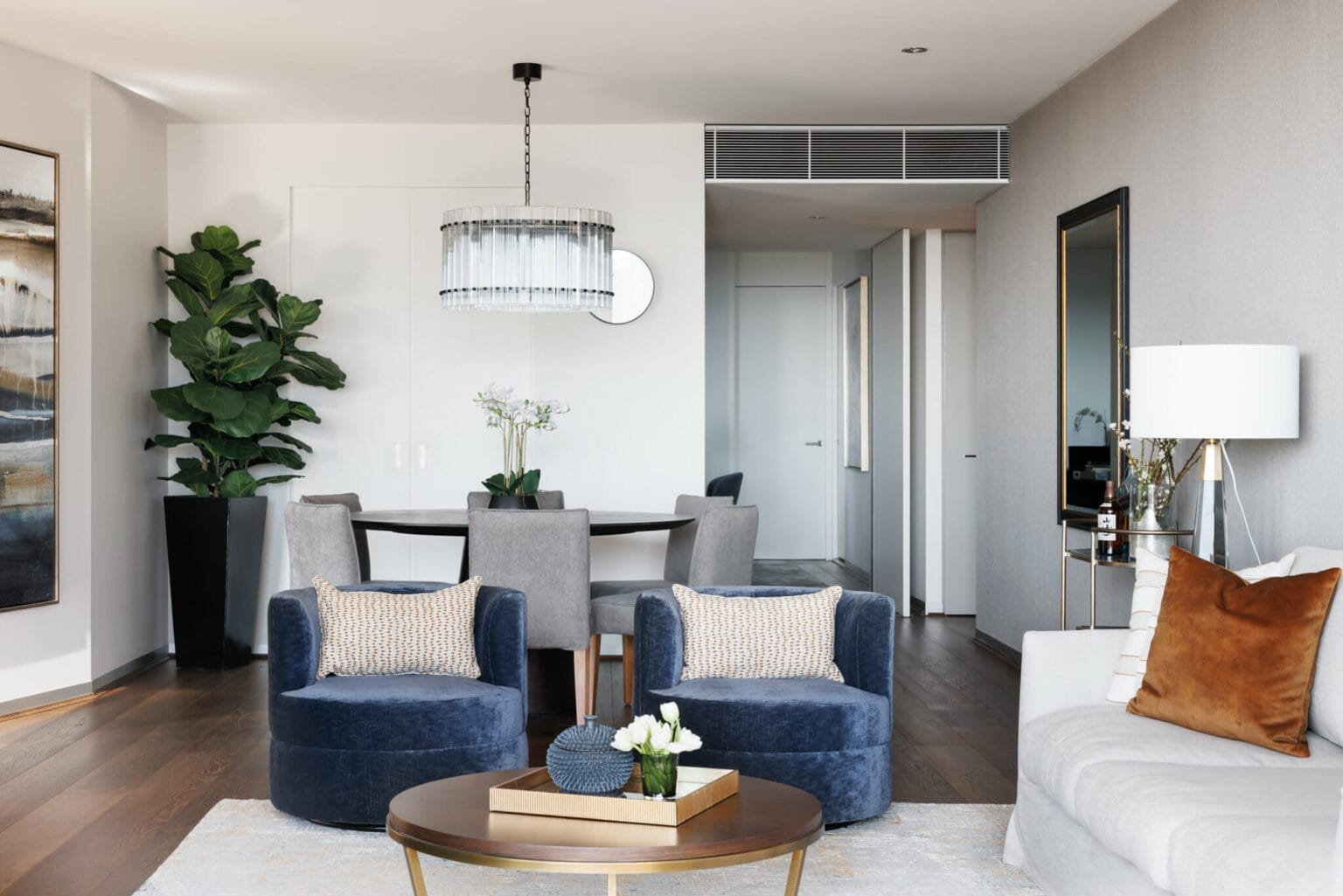 Stylish City Luxe Unit Design | Emma Blomfield Studio