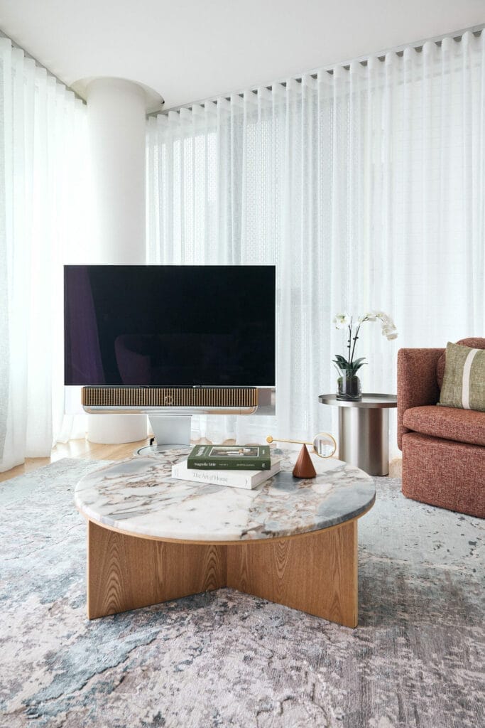 Elegant Barangaroo Unit Designs by Emma Blomfield Studio