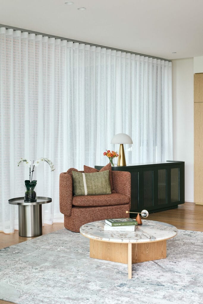 Elegant Barangaroo Unit Designs by Emma Blomfield Studio