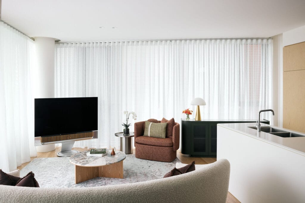 Elegant Barangaroo Unit Designs by Emma Blomfield Studio